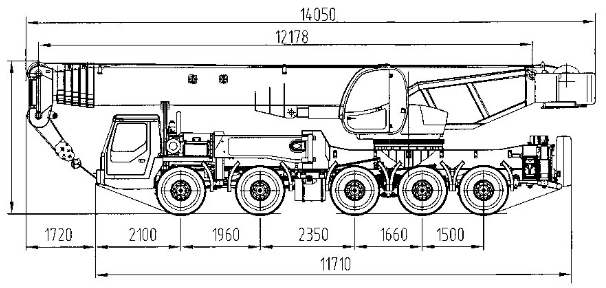 Ивановец КС-7474 габаритные размеры