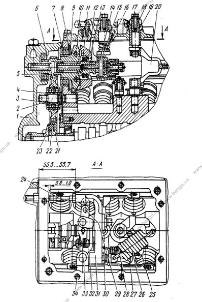 Регулятор частоты вращения КамАЗ-5320, -55102, -55111