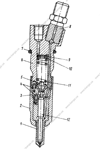 Форсунка КамАЗ-5320, -55102, -55111