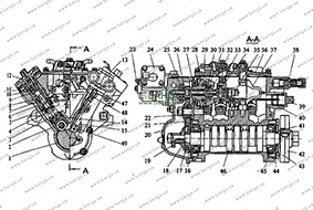 Топливный насос высокого давления (ТНВД 337-20) КамАЗ-740