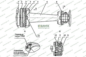 Привод ТНВД КамАЗ-740