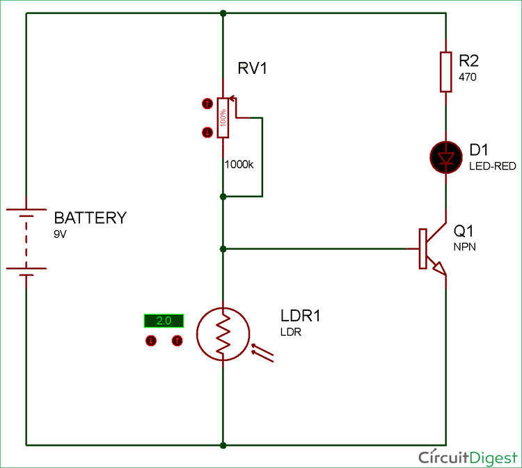 NPN Transistor Switching Circuit