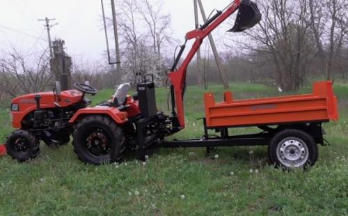 Мини-трактора для сельского хозяйства. Применение мини-тракторов Российского производства
