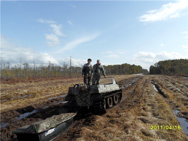 Гусеничный вездеход  «Тазик-1»