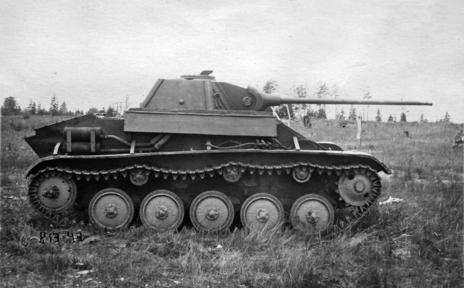 ​Т-70 с системой ВТ-42, май 1943 года - Поверхностная модернизация лёгкого танка 