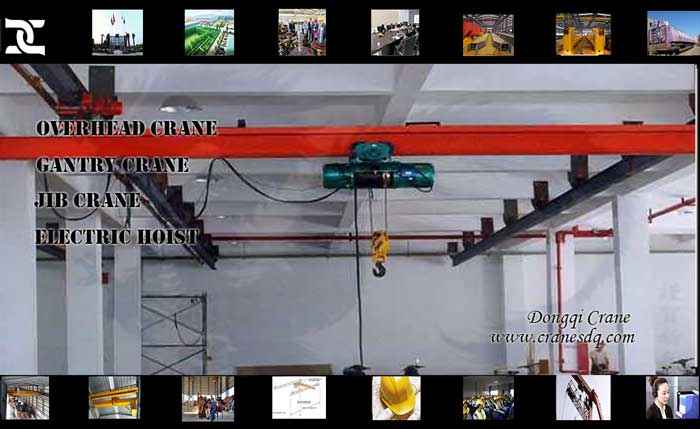 Single girder suspension overhead crane